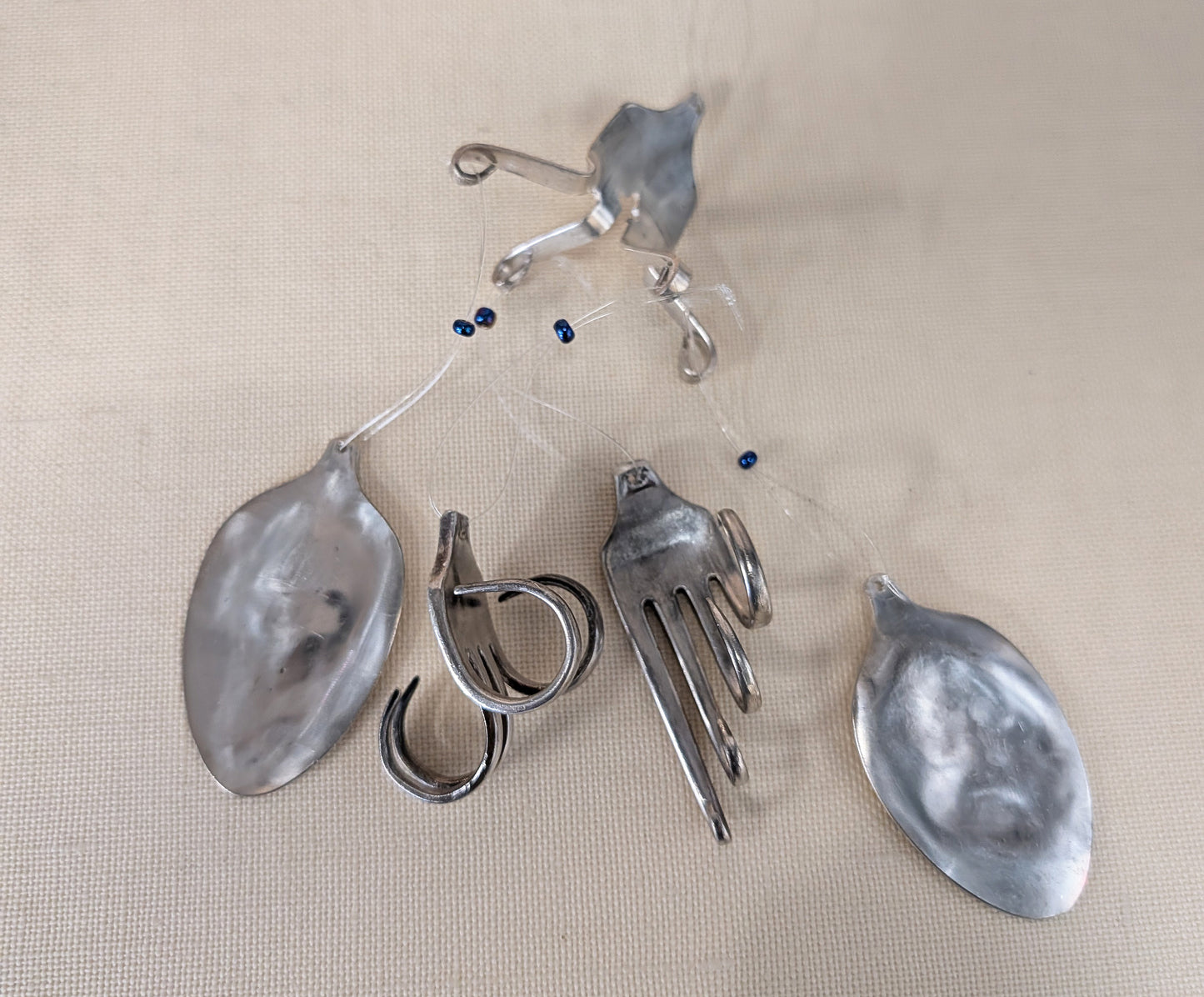 Curly Fork - Fork and Spoon Windchime