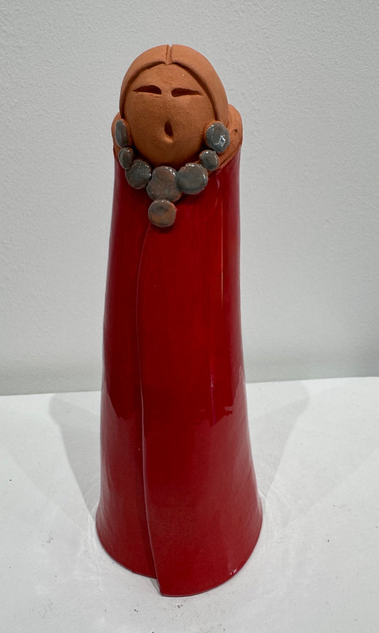 Standing Figure in Red