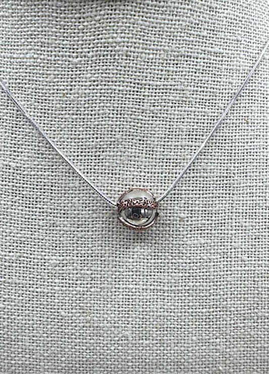 5157 Copper & Sterling Eunity Necklace