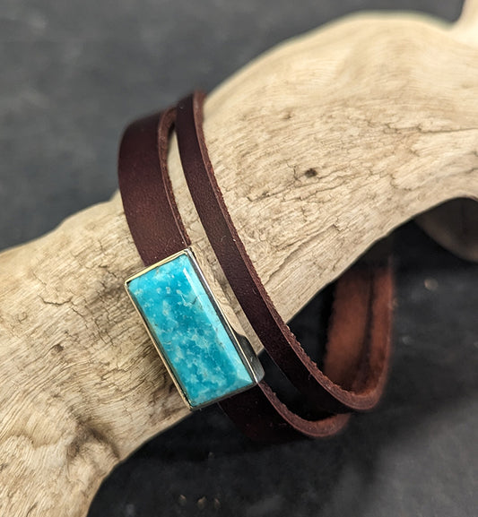 White Water Turquoise Cuff 388