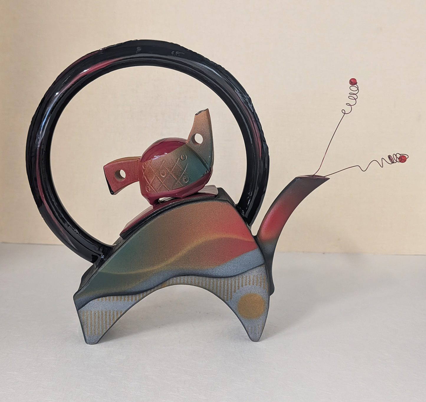 Flat Tea Pot Lg