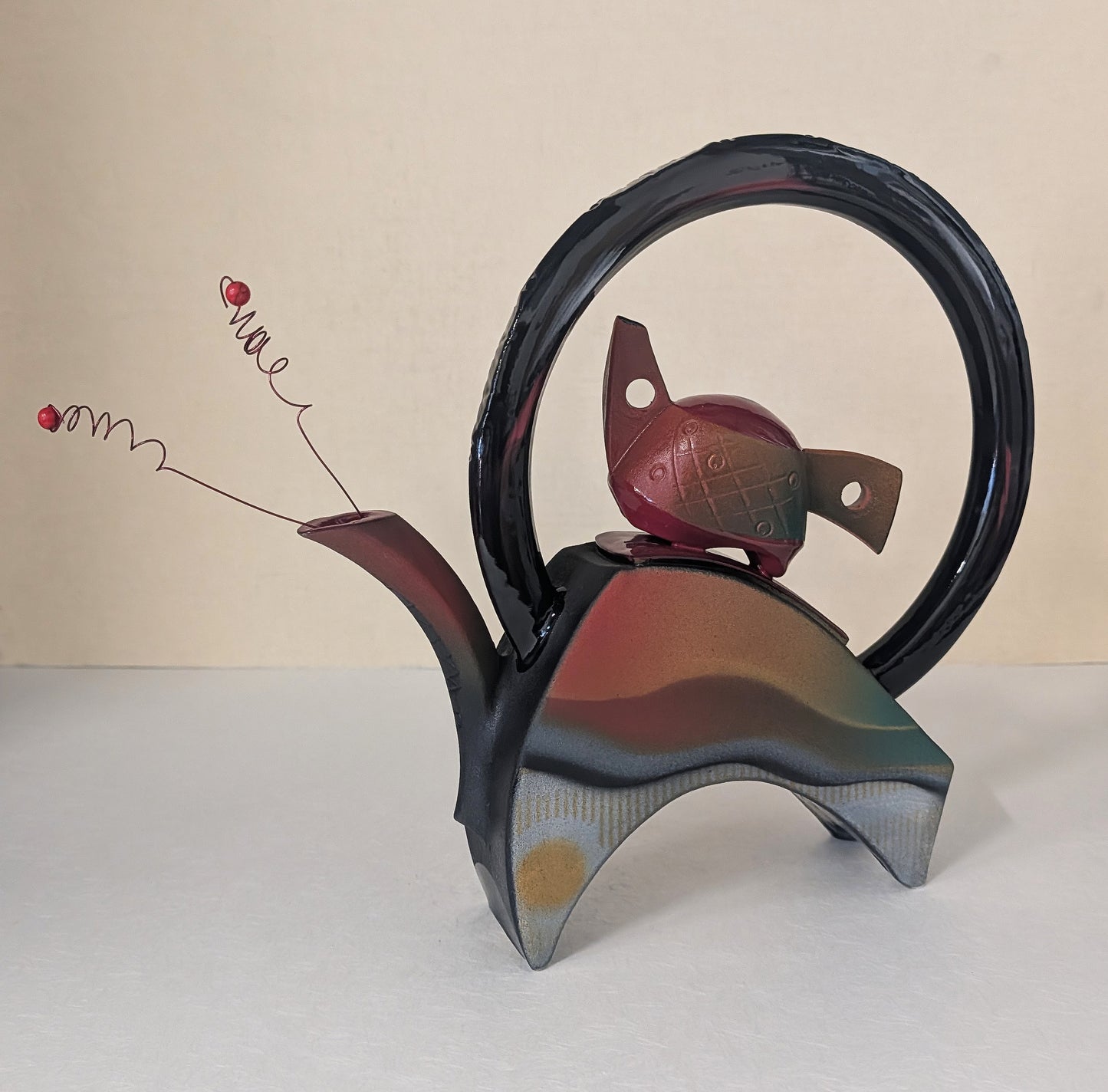 Flat Tea Pot Lg
