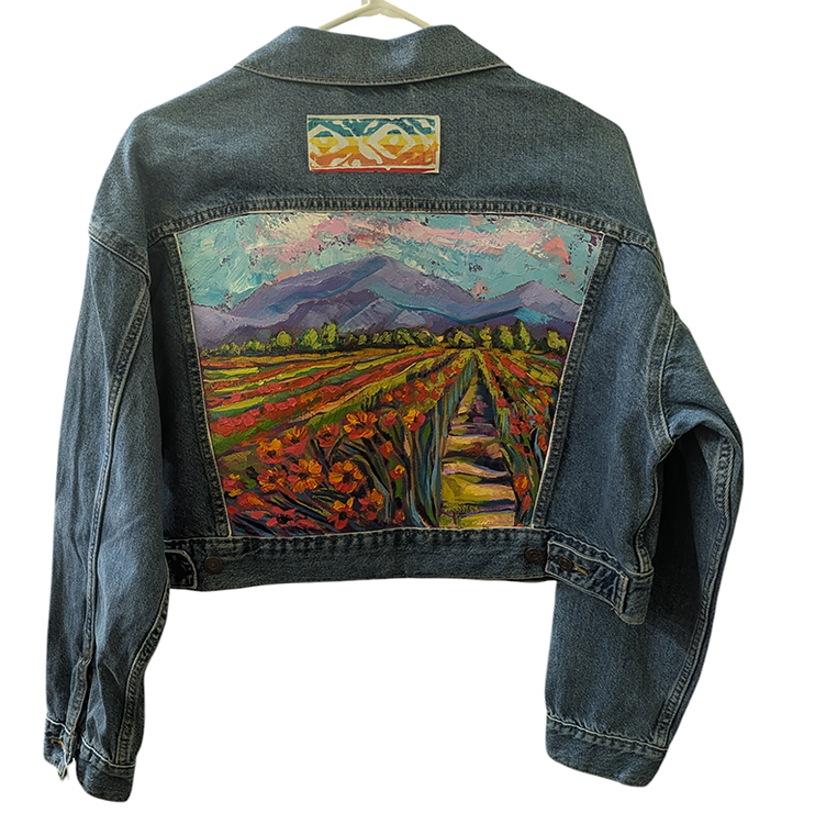 30 Jean Jacket - Poppy Field