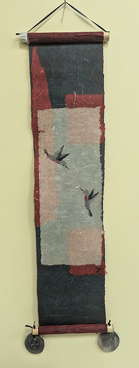 Hummingbirds Scroll 316