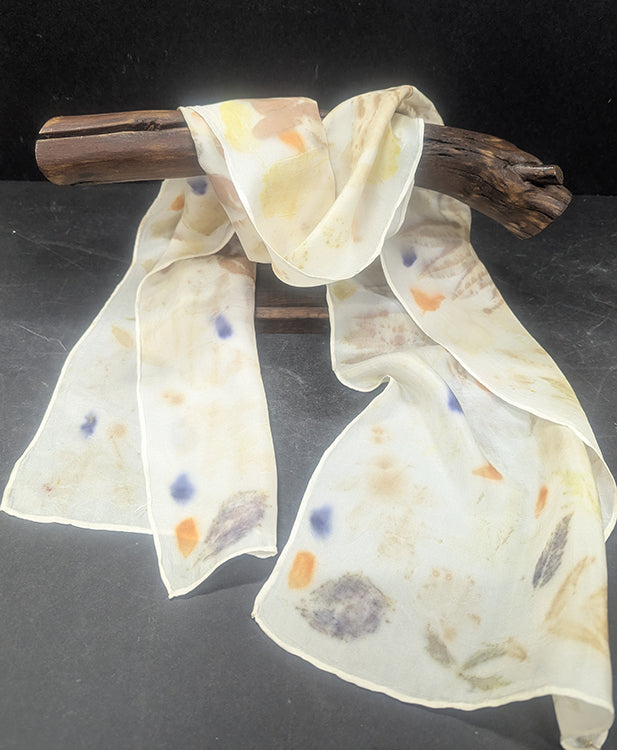 322 Scarf Eco Print