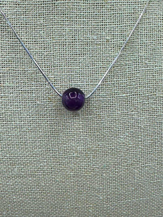 5079 Amethyst Bead Pandant