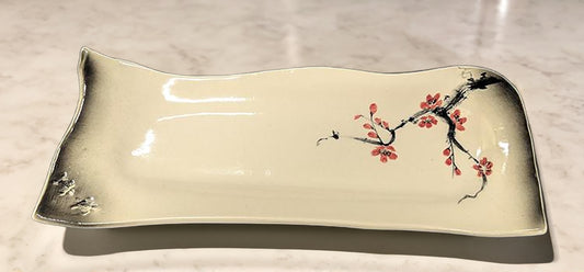 Long Platter Pink Plum
