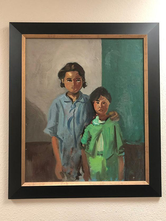 Portrait of Two Girls