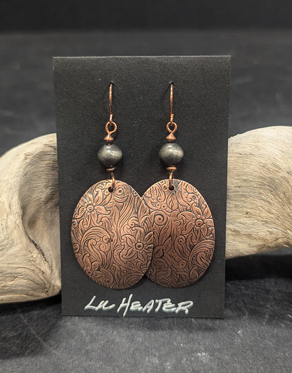 Copper Earrings 346