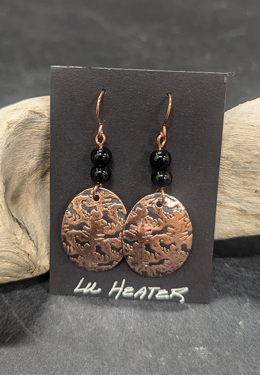 Copper Earrings 349