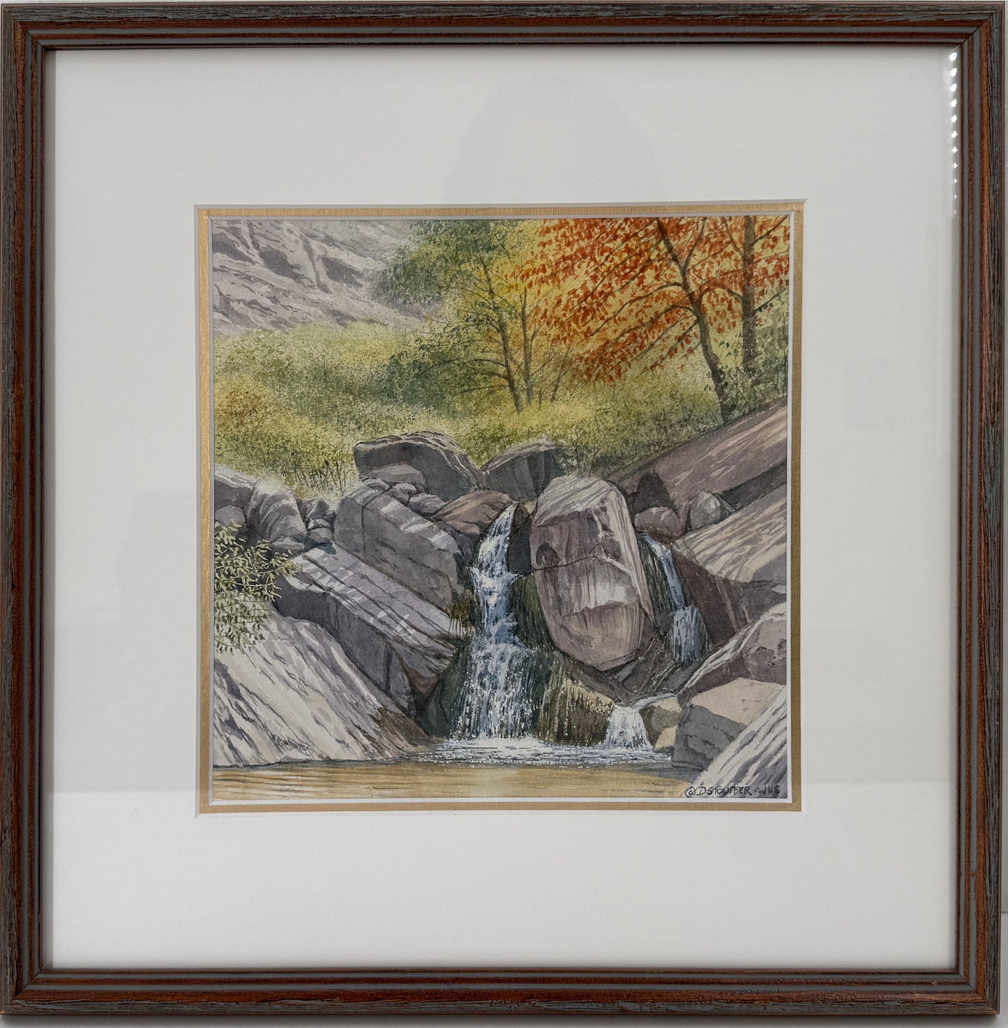 Waterfall in Dog Canyon