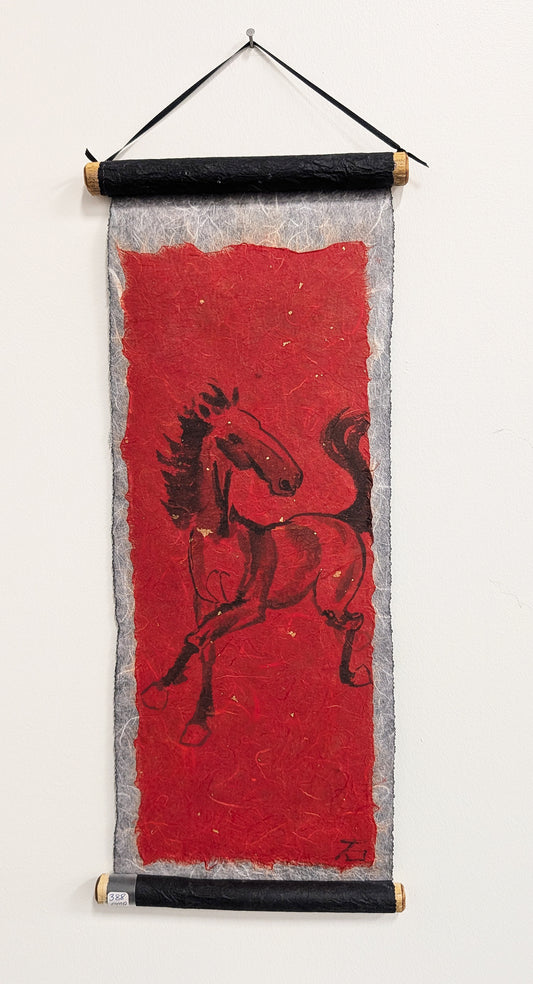 Fire Horse Scroll