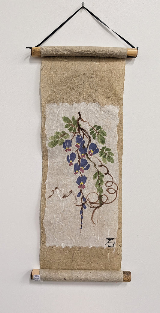 Wisteria Scroll