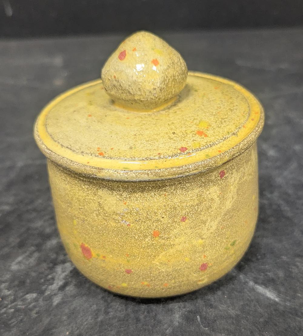 143 Confetti Lidded Pot