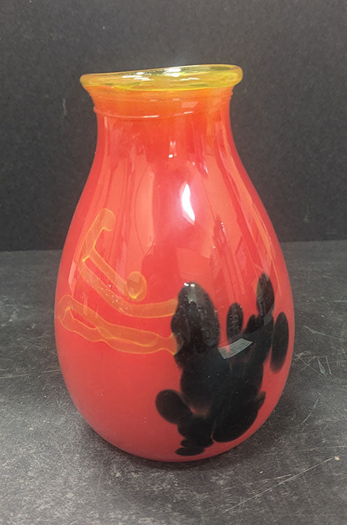 408 Red Vase