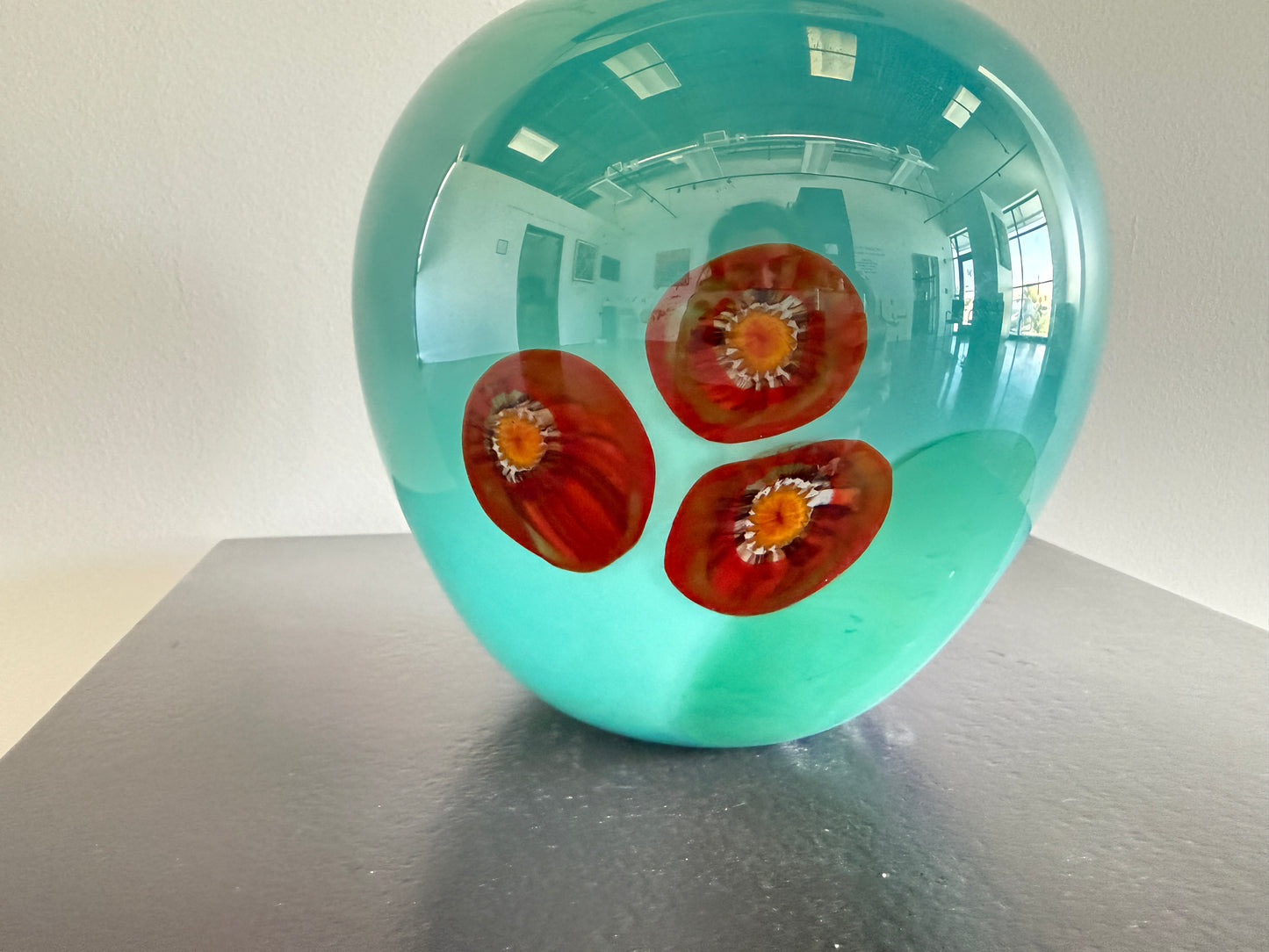 Glass Vessel with Lid - Spear