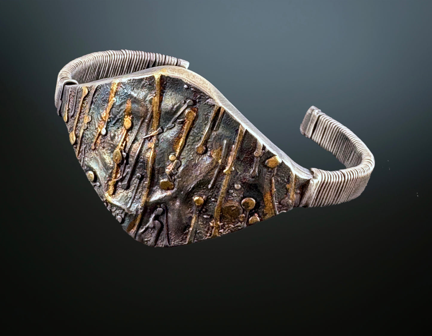 Aquatic Reeds Cuff