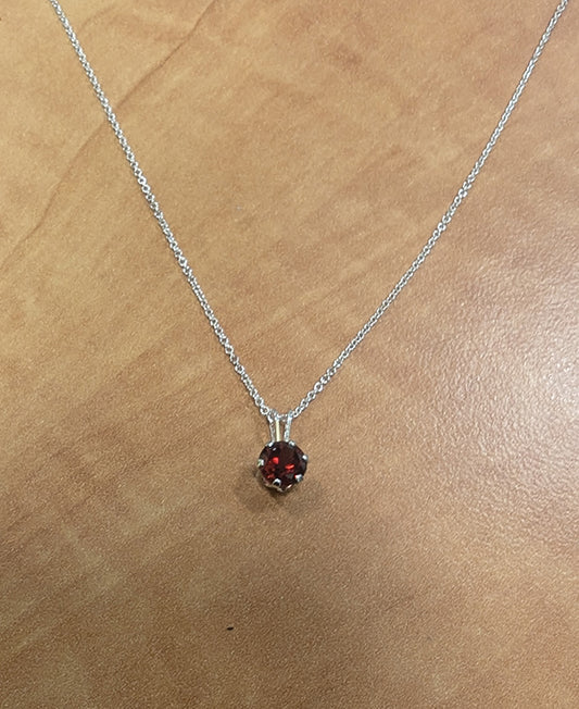 Garnet Pendant 4538