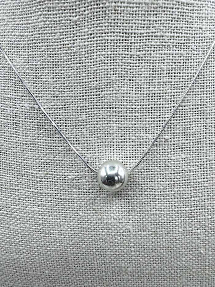 5160 Sterling Bead Eunity Necklace