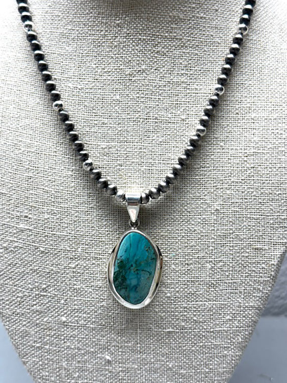 4868 Chrysocolla Pendant