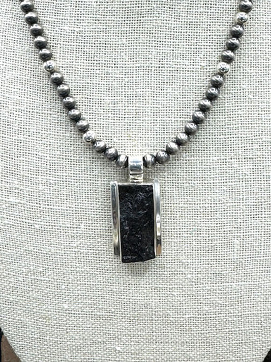 4888 Black Tourmaline Pendant