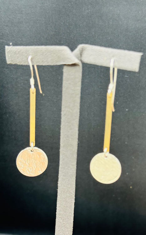 4888 14 GF & SS Earrings