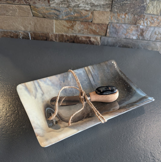 Cheese Plate & Knife