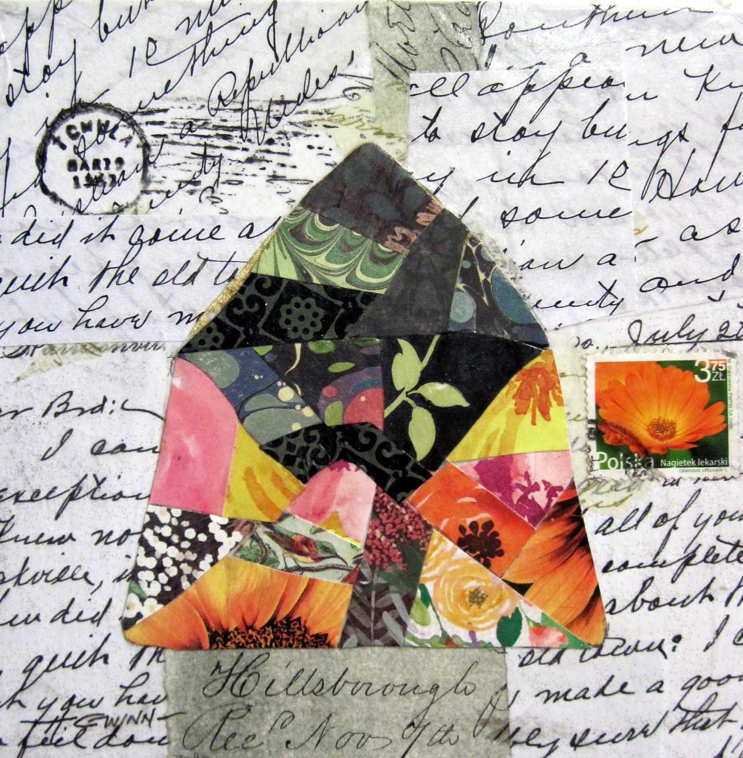 1069 Envelope Study Keep in touch