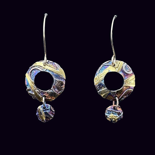 398 2 pc. Round, 5/8" "window" with drop