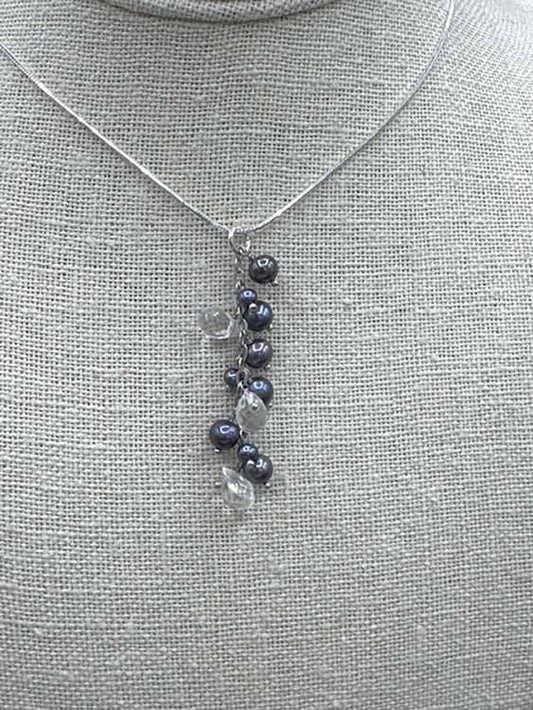 5000 Black Pearl Necklace