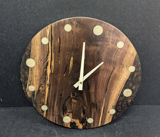 50 Walnut & Brown Clock