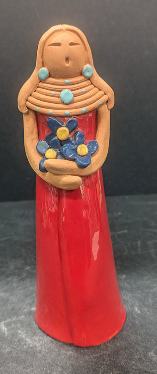 52 Flower Girl Standing Figure