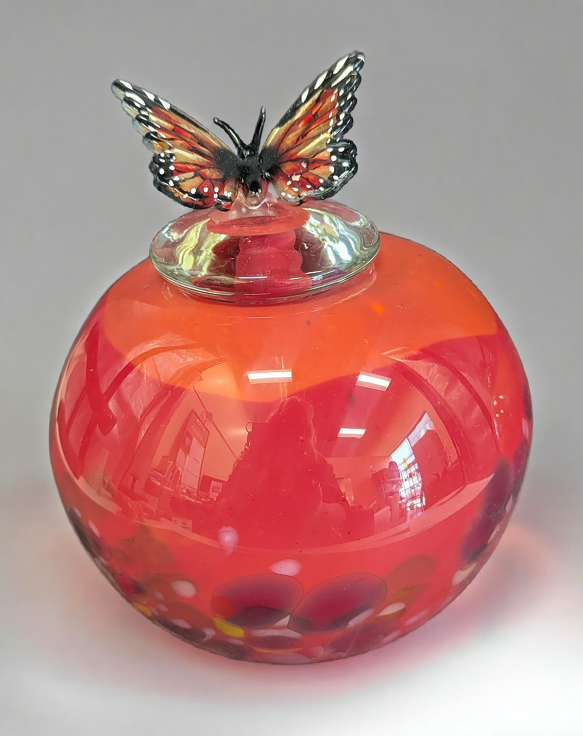 Butterfly Vessel and Lid