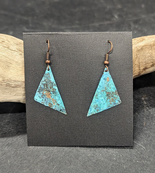 Copper Earrings 541