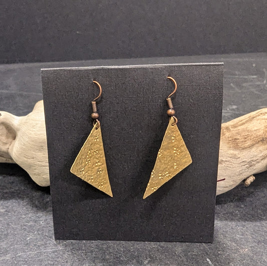 Brass Earrings 551