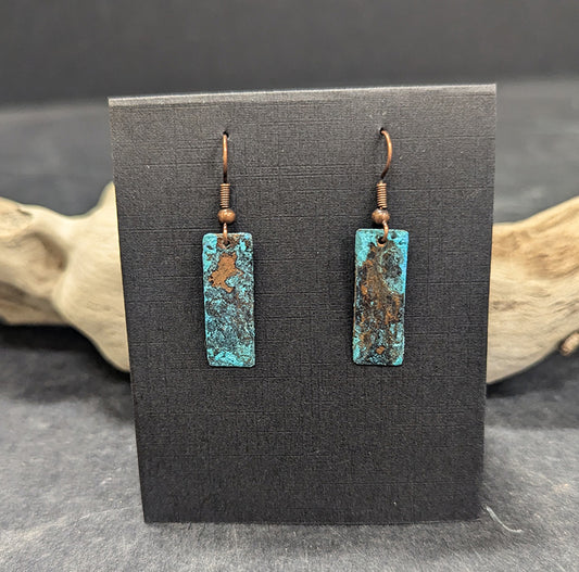 Copper Earrings 553