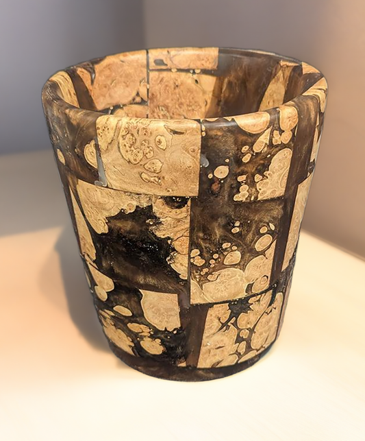 Buckeye Burl Vase