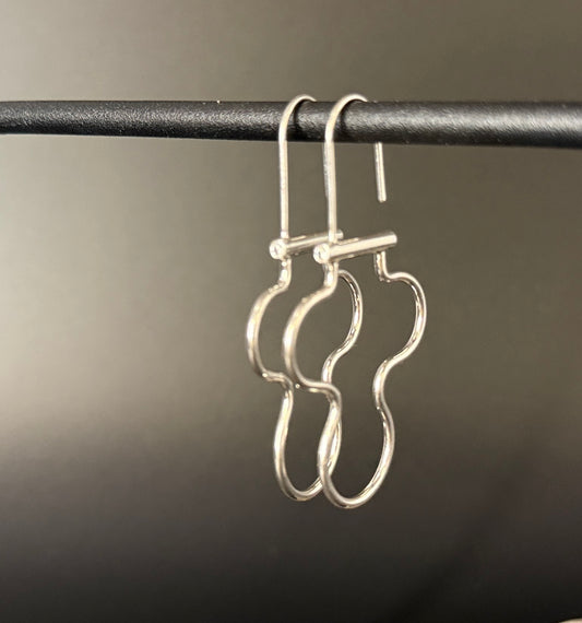 Wavy Drops (Sterling)