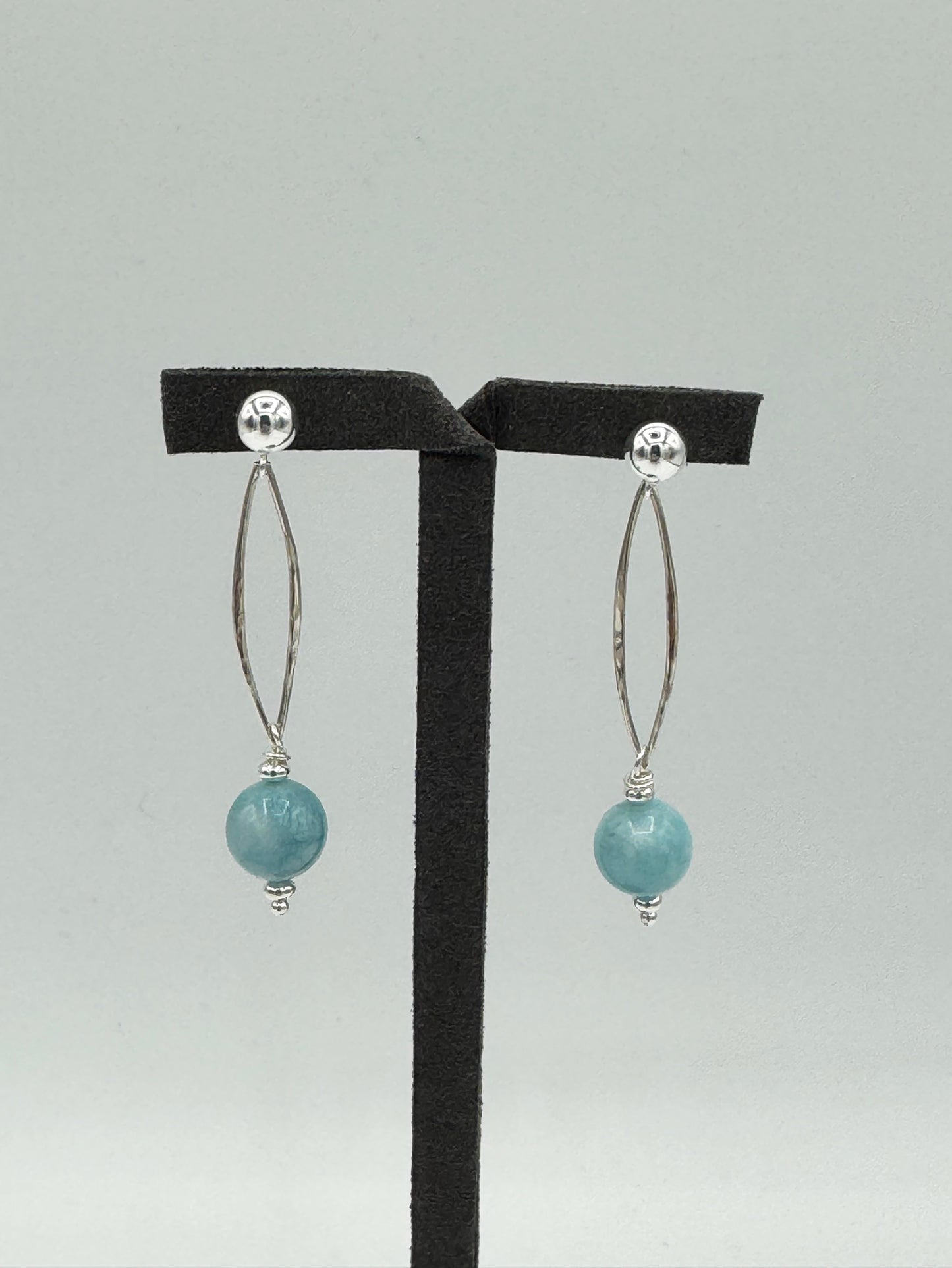 Larimar Earrings
