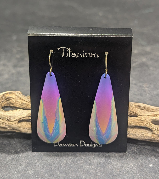 T. Long Drop Earrings 610