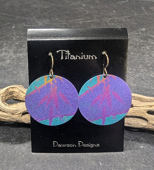 T. Lg Bamboo Circle Earrings 611