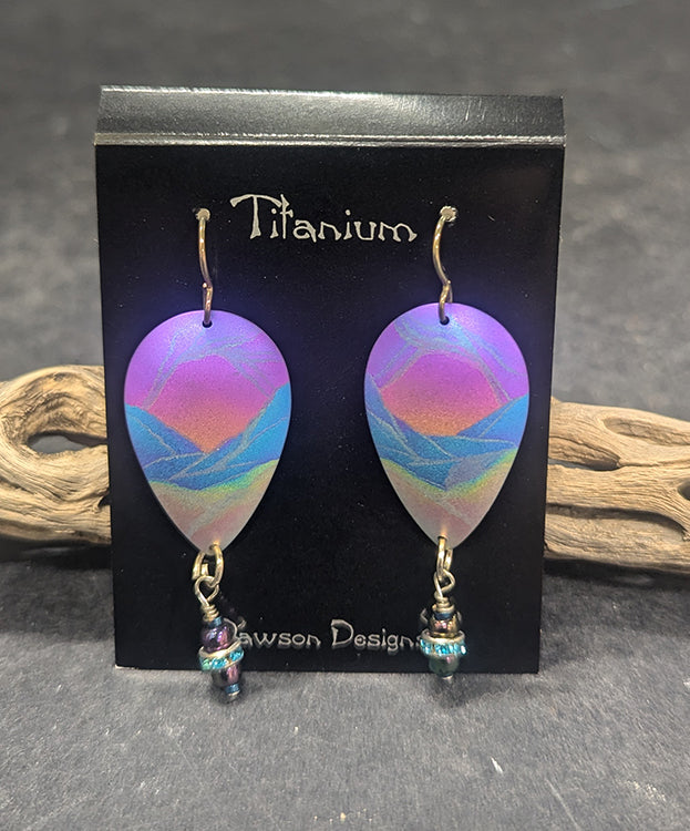 Sunset Balloon Earrings 618