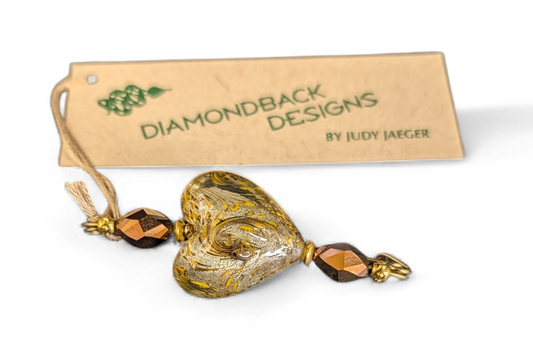 11180 Venetian glass Pin