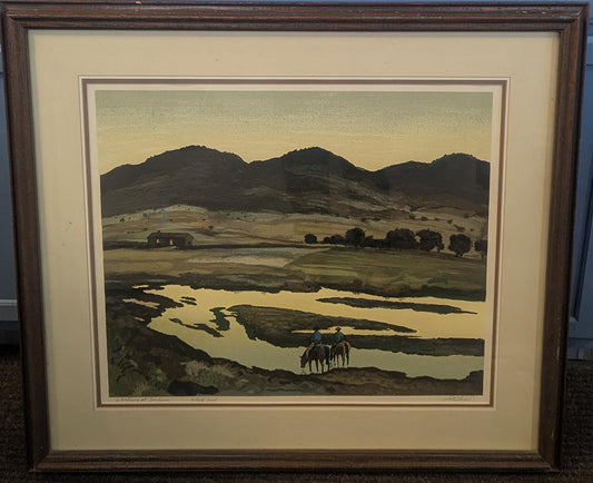 A Watering at Sundown A/P