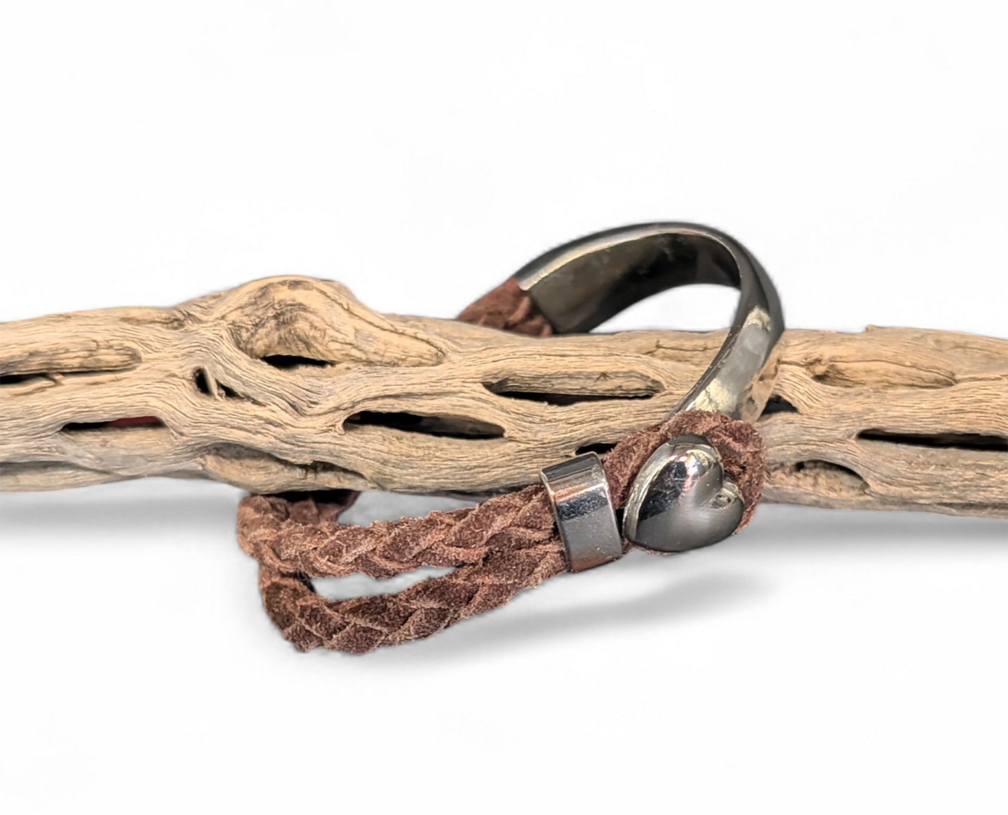 428 Round Braid Rough Bracelet