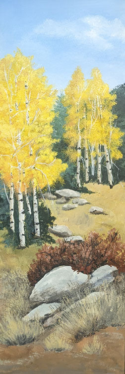 Scrub Oak & Aspens #1 139