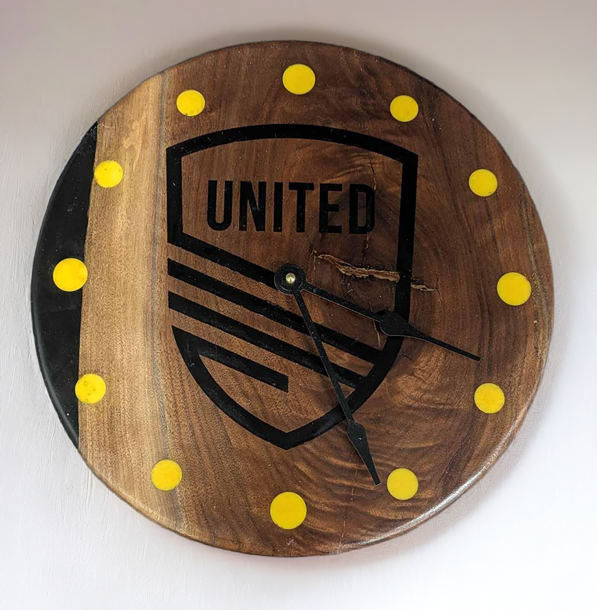 Walnut United Clock