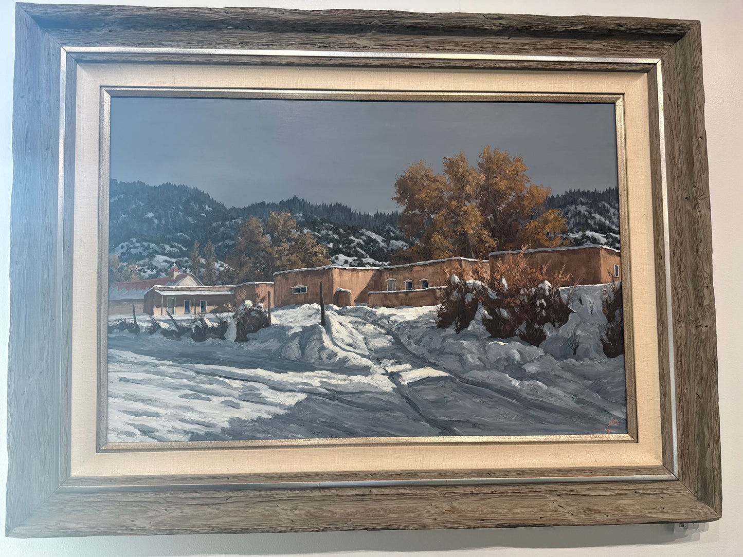 Untitled (Adobe in Snow) by Betty Sabo