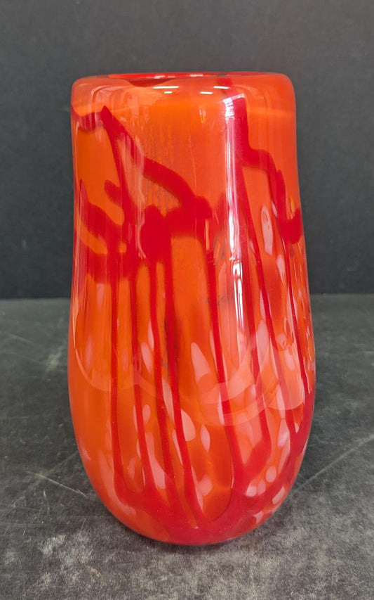535 Red Vase