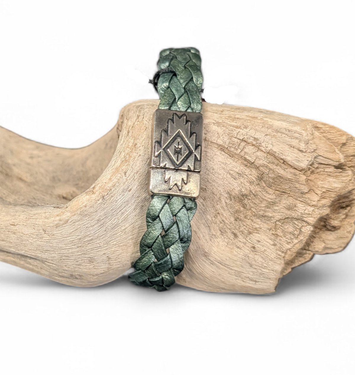 422 Braided Leather Bracelet